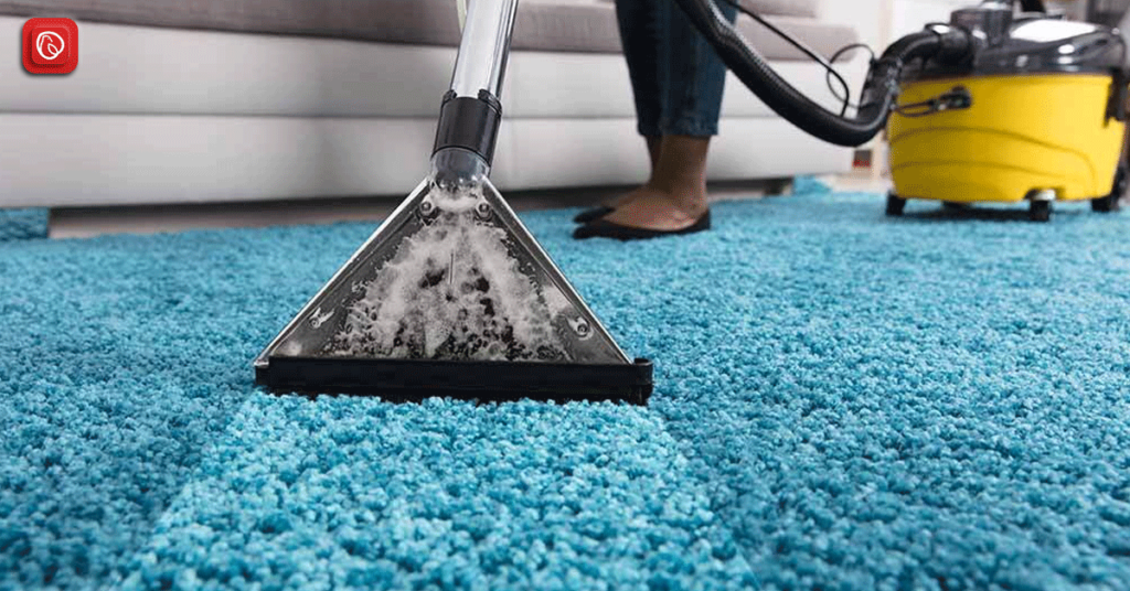 A professional carpet cleaner in Los Angeles, California