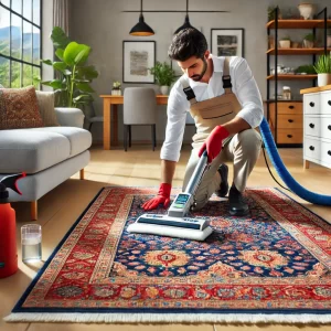 Professional rug cleaning in Los Angeles by Tthecleaners.com